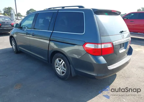 2005 Honda Odyssey Ex-L z USA, uszkodzony, nr VIN 5FNRL38615B043649
